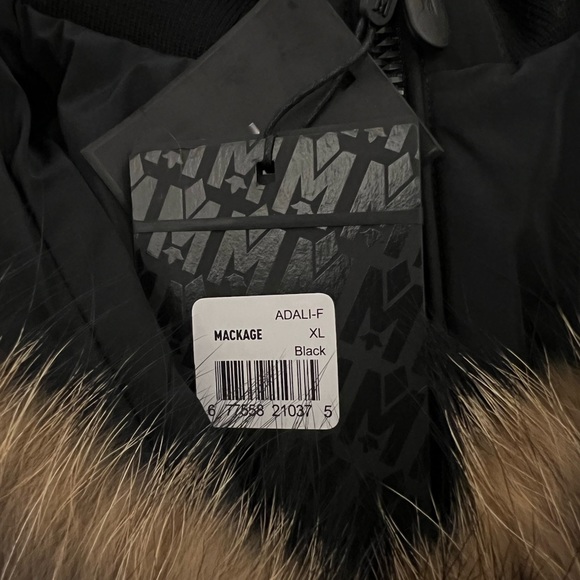 MACKAGE ADALI-F BLACK XL - BRAND NEW LADIES JACKET/COAT - Picture 9 of 11